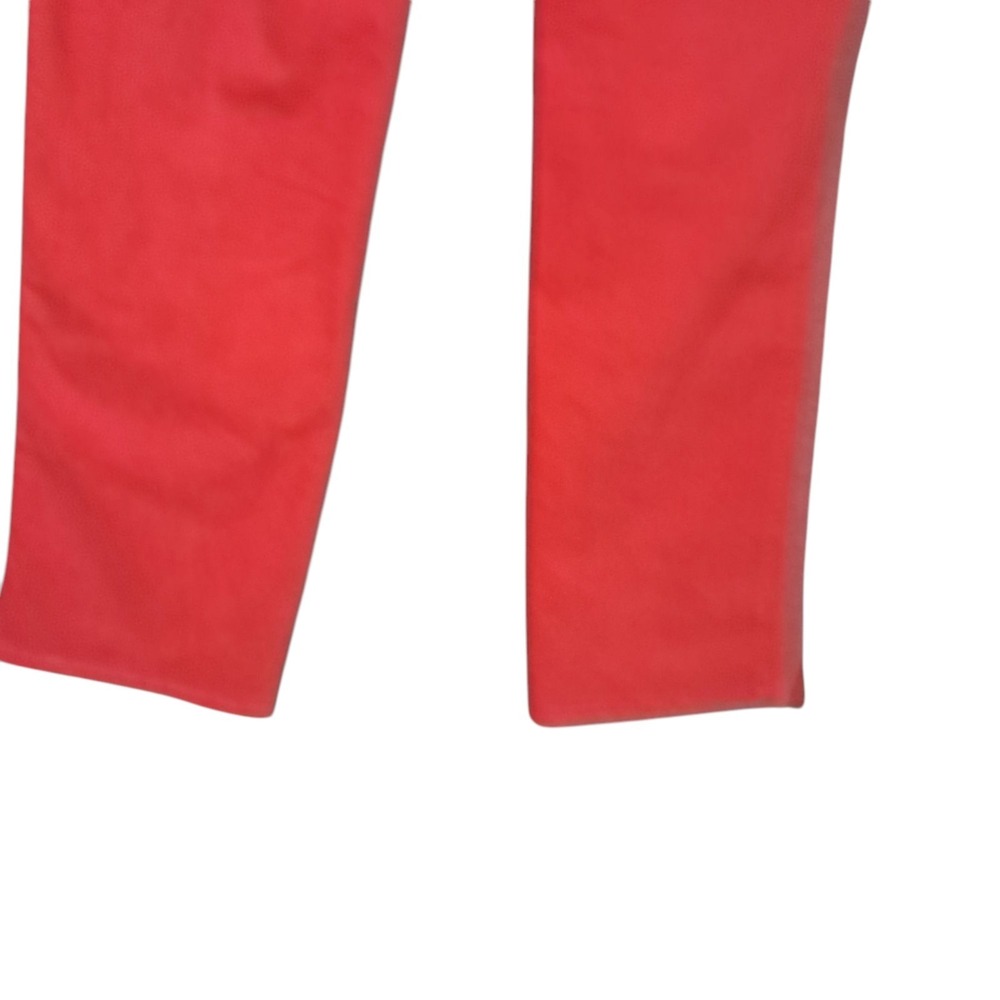 Y2K Red Apple Bottom Jeans Low Rise Apple Embroidered No Back Pockets‎ Size 12 - Picture 7 of 14